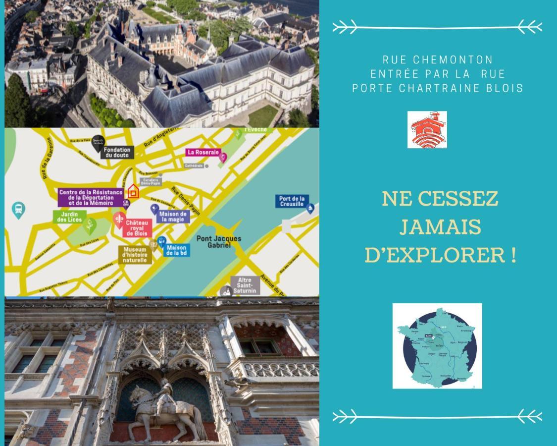 Appartamento Passage Du Cygne Blois Esterno foto